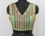 Navratri Blouse Choli with Full Hand Embroidery - image 2