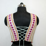 Designer Hand Work Sleeveless Blouse - image 2