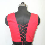 Lace & Hand Work Designer Blouse Top for Navratri - image 2