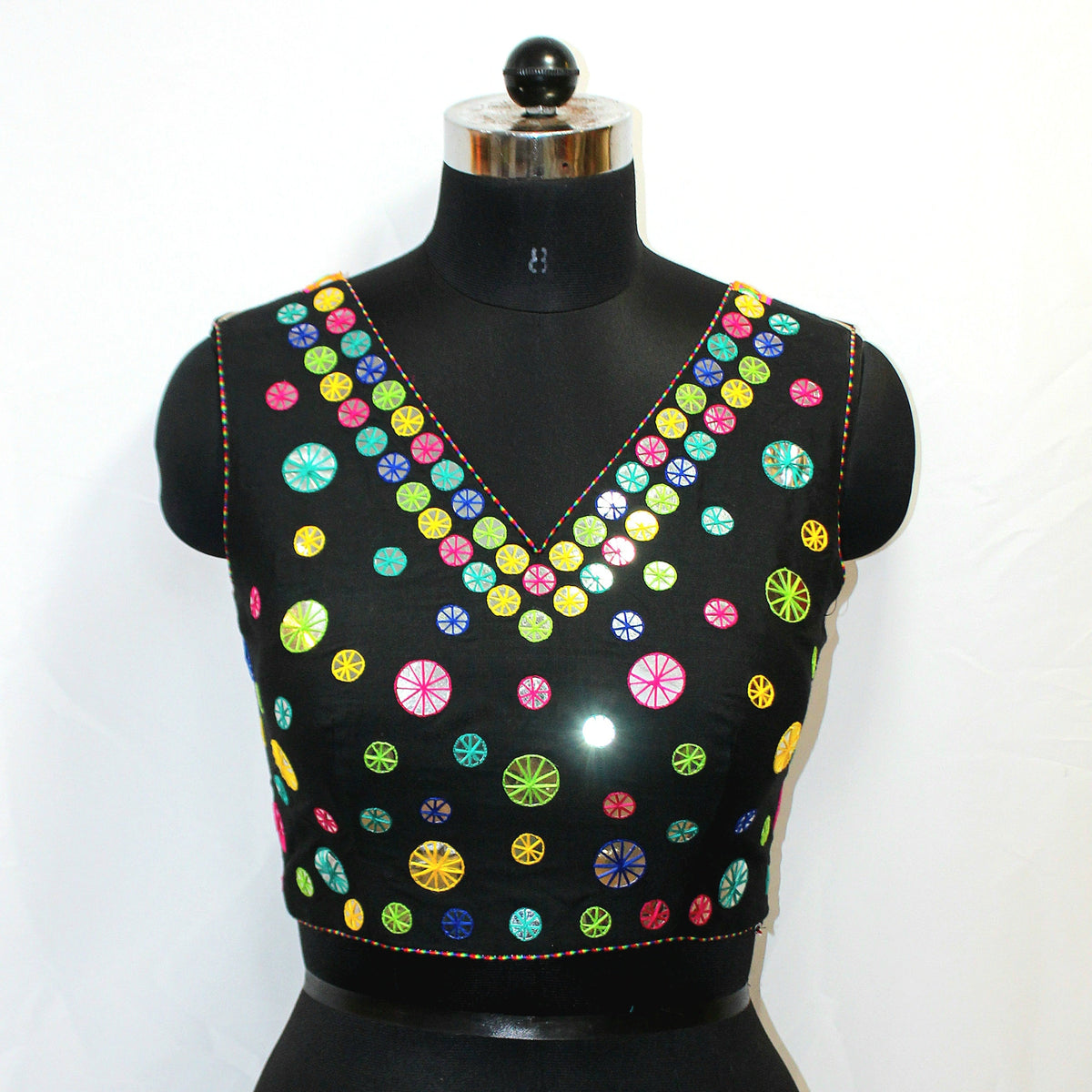 Sleeve Less Blouse – Elegant