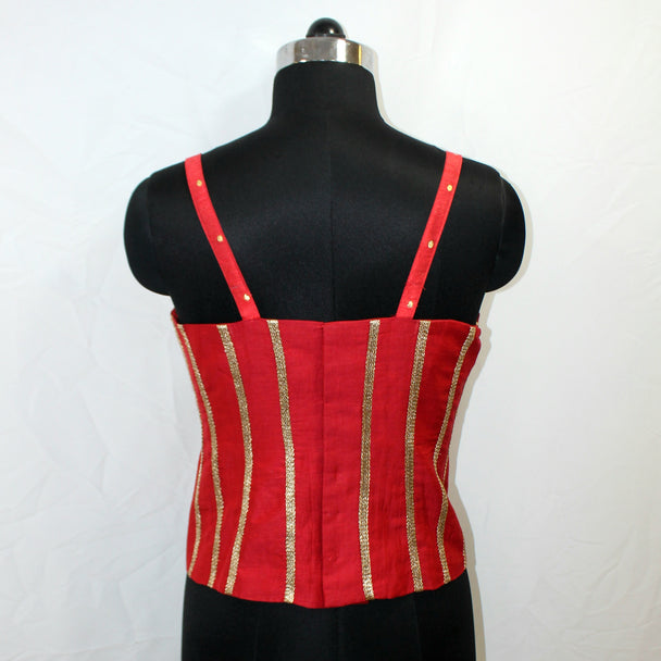 TRADITIONAL LONG BLOUSE TOP SLEEVE LESS