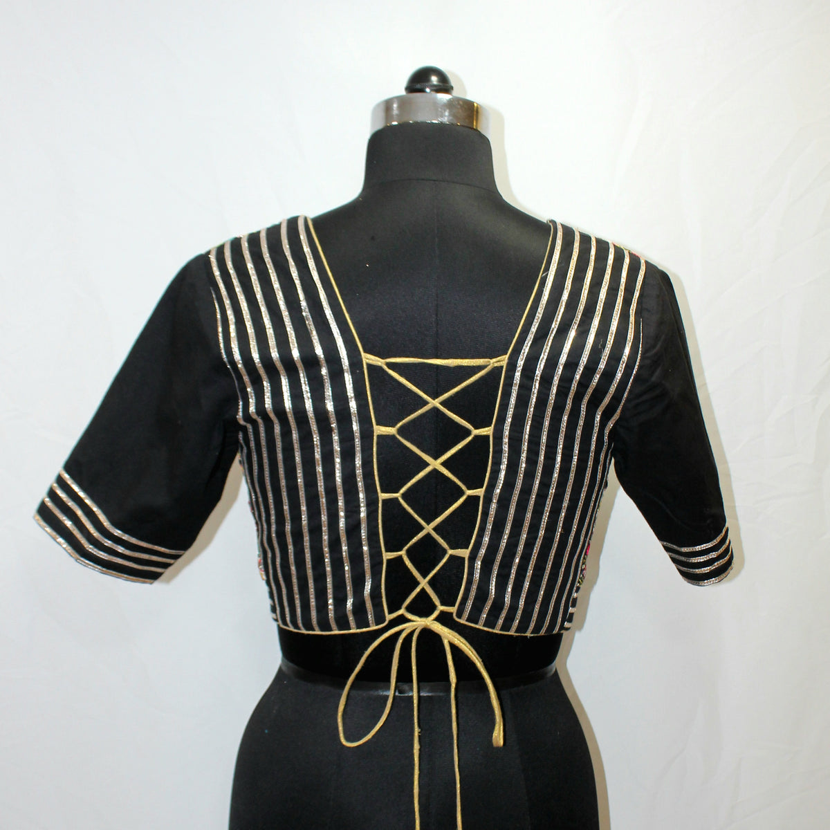 Navratri Festival Blouse with Lace & Hand Work - image 2