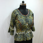 Cotton Full Sleeve Navratri Choli Top - image 2