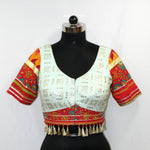 Navratri Short Sleeve Blouse for Garba & Dandiya - LABEL KAVITA
