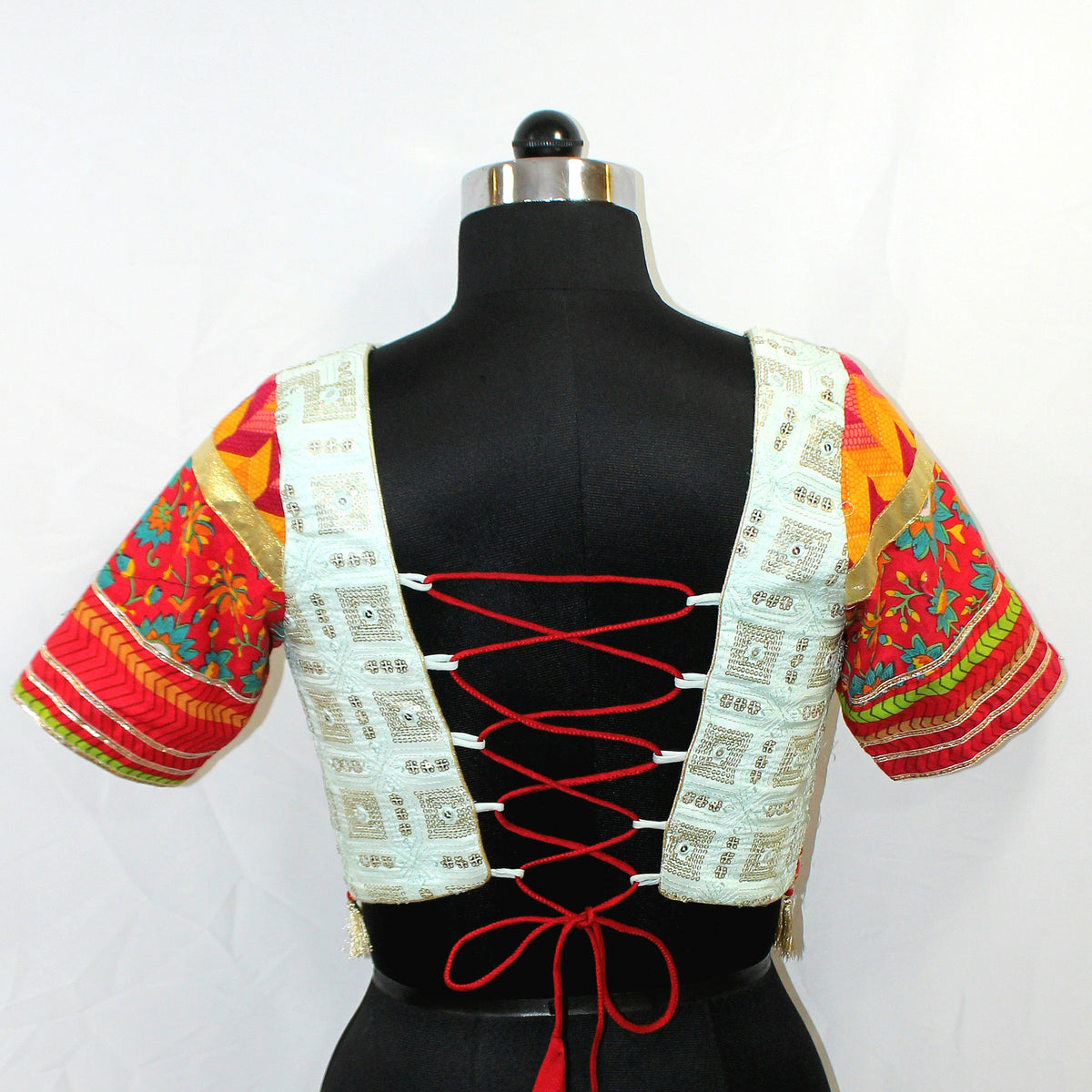 Navratri Short Sleeve Blouse for Garba & Dandiya - image 2