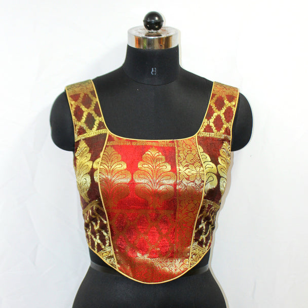 Designer Sleeve Less Top Blouse