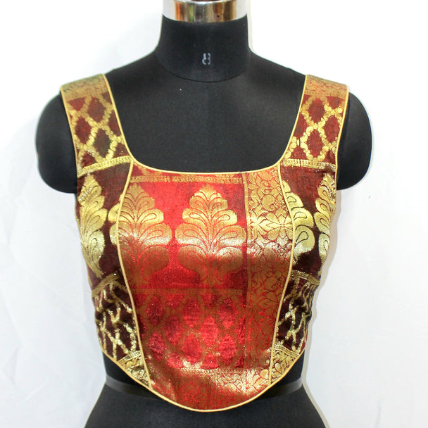 Designer Sleeve Less Top Blouse