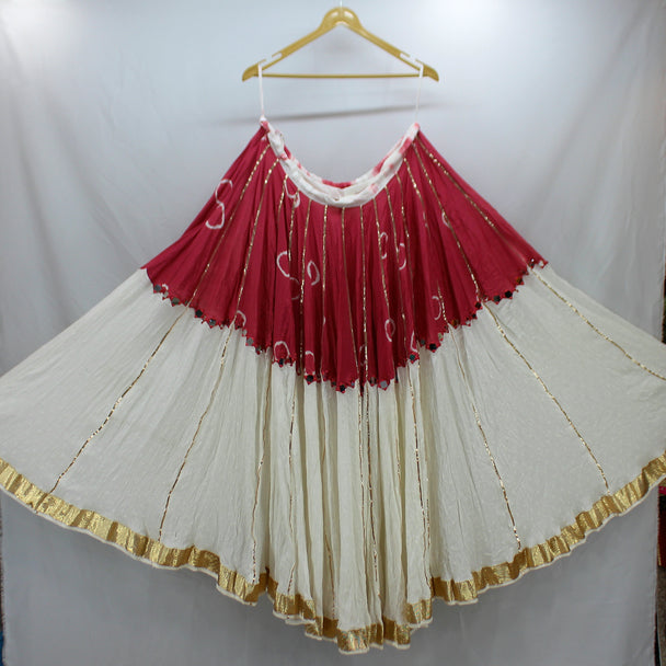 bartic print lengha