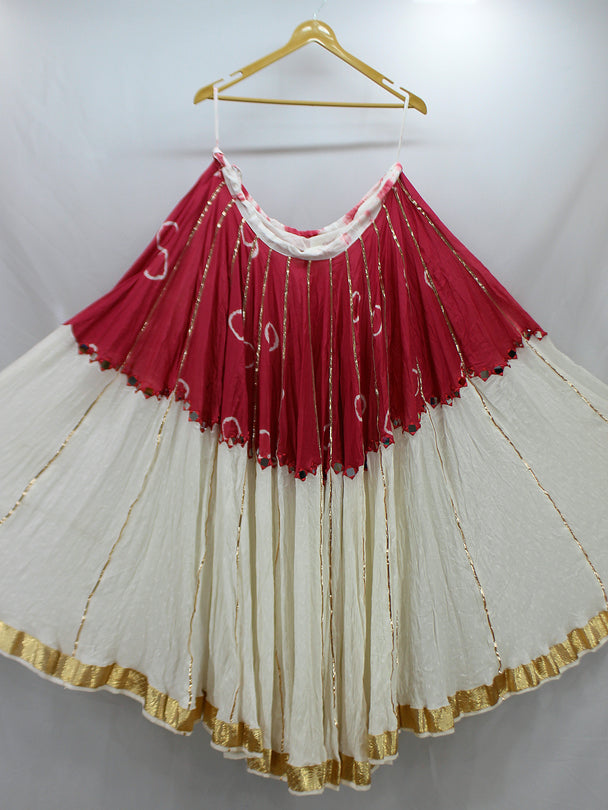 bartic print lengha