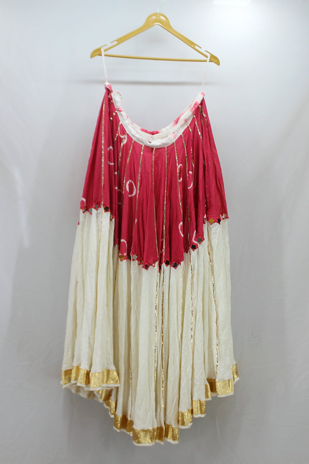 bartic print lengha