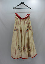 Antique Cream Cotton Lehenga with Hand Work - image 3