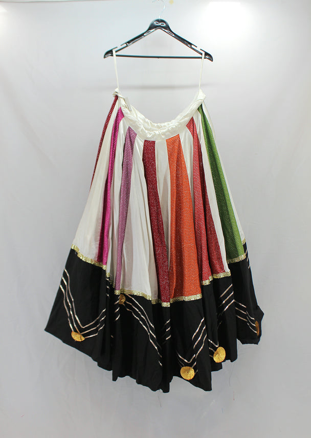 lehenga colour full kali